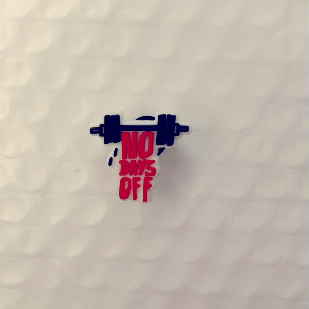 No day off fitness Crocs Charm
